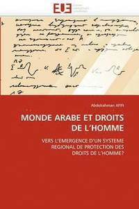 bokomslag Monde Arabe Et Droits de L Homme