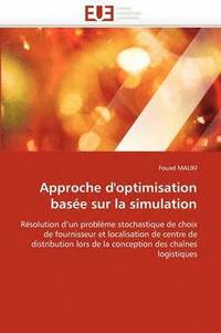 bokomslag Approche d'optimisation basée sur la simulation