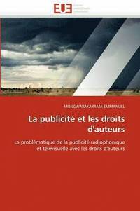 bokomslag La Publicit  Et Les Droits d''auteurs
