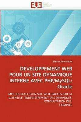 D veloppement Web Pour Un Site Dynamique Interne Avec Php/Mysql/Oracle 1