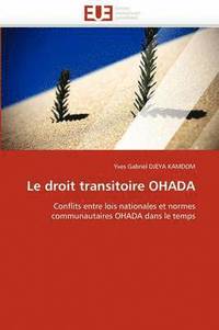 bokomslag Le Droit Transitoire Ohada