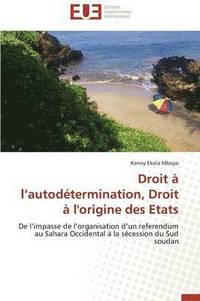 bokomslag Droit   L Autod termination, Droit   l'Origine Des Etats