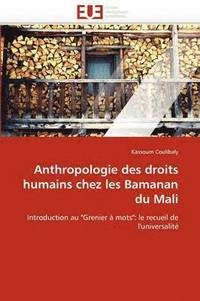 bokomslag Anthropologie Des Droits Humains Chez Les Bamanan Du Mali
