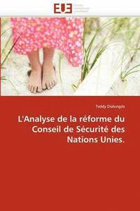 bokomslag L''analyse de la R forme Du Conseil de S curit  Des Nations Unies.