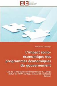 bokomslag L Impact Socio- conomique Des Programmes  conomiques Du Gouvernement