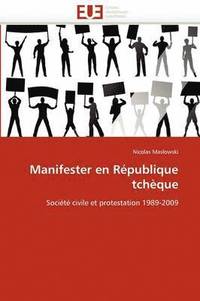 bokomslag Manifester en république tchèque