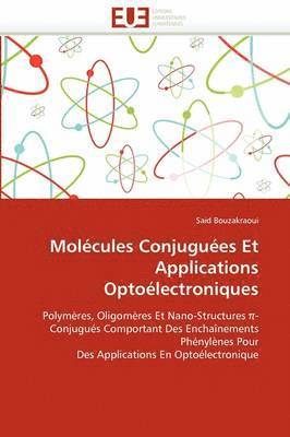 bokomslag Molécules conjuguées et applications optoélectroniques