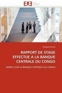 bokomslag Rapport de Stage Effectu    La Banque Centrale Du Congo