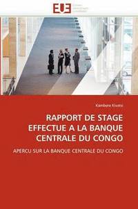 bokomslag Rapport de Stage Effectu? ? La Banque Centrale Du Congo