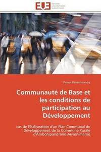 bokomslag Communaut  de Base Et Les Conditions de Participation Au D veloppement