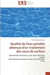 bokomslag Qualite de l'eau potable obtenue d'un traitement des eaux de surface