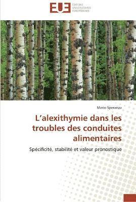 Speranza-M, SPERANZA-M - L alexithymie dans les troubles des conduites alimentaires, Häftad