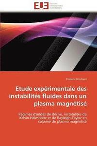bokomslag Etude Exp rimentale Des Instabilit s Fluides Dans Un Plasma Magn tis 