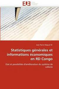 bokomslag Statistiques G n rales Et Informations  conomiques En Rd Congo