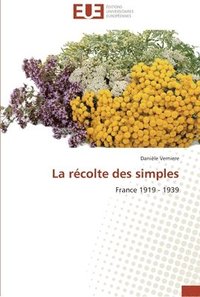 bokomslag récolte des simples