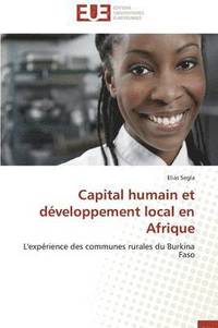 bokomslag Capital Humain Et Développement Local En Afrique