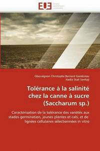 bokomslag Tol rance   La Salinit  Chez La Canne   Sucre (Saccharum Sp.)