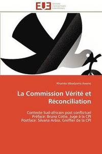 bokomslag commission vérité et réconciliation