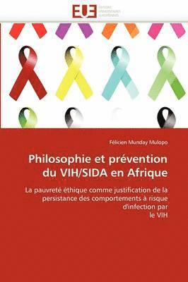 bokomslag Philosophie Et Pr vention Du Vih/Sida En Afrique