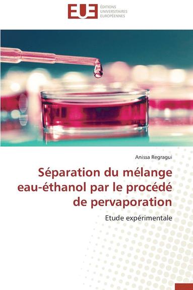 bokomslag S paration Du M lange Eau- thanol Par Le Proc d  de Pervaporation