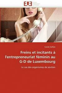 bokomslag Freins Et Incitants   l'Entrepreneuriat F minin Au G-D de Luxembourg