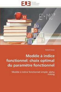 bokomslag Modèle à indice fonctionnel