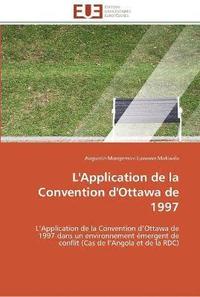 bokomslag L'application de la convention d'ottawa de 1997