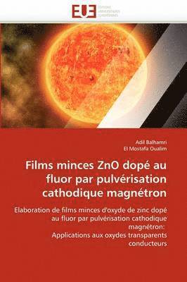 Films Minces Zno Dop  Au Fluor Par Pulv risation Cathodique Magn tron 1