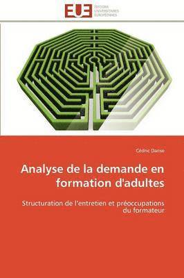 bokomslag Analyse de la Demande En Formation d'Adultes