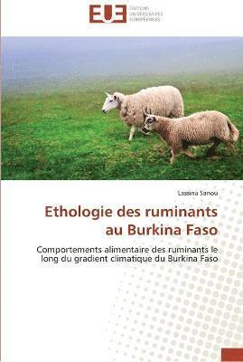 bokomslag Ethologie des ruminants au burkina faso