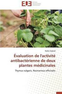 bokomslag valuation de l'Activit Antibactrienne de Deux Plantes Mdicinales