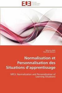 bokomslag Normalisation Et Personnalisation Des Situations D Apprentissage