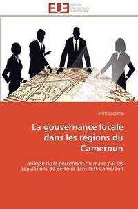 bokomslag gouvernance locale dans les régions du cameroun