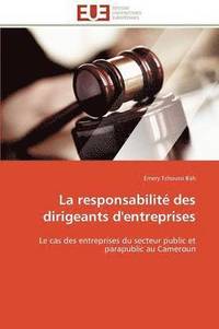 bokomslag responsabilité des dirigeants d'entreprises