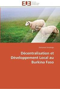 bokomslag Décentralisation et développement local au burkina faso