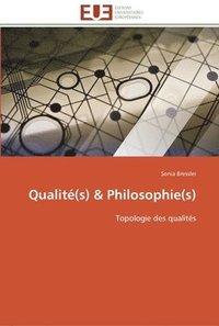 bokomslag Qualite(s) philosophie(s)