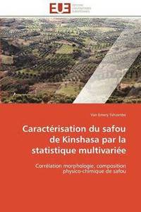 bokomslag Caract risation Du Safou de Kinshasa Par La Statistique Multivari e