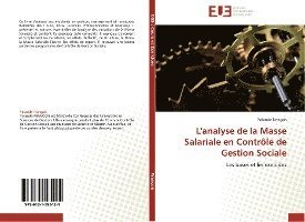 bokomslag L'Analyse de La Masse Salariale En Contrale de Gestion Sociale