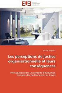 bokomslag Les Perceptions de Justice Organisationnelle Et Leurs Cons quences