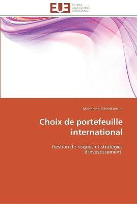 Mohamed El Hedi Arouri - Choix de portefeuille international, Häftad