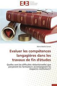 bokomslag Evaluer Les Comp?tences Langagi?res Dans Les Travaux de Fin d'?tudes