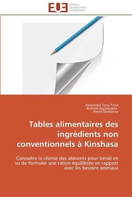 bokomslag Tables alimentaires des ingredients non conventionnels a kinshasa