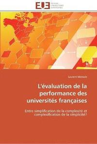 bokomslag L'evaluation de la performance des universites francaises