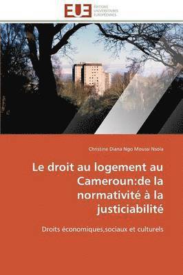 bokomslag Droit Au Logement Au Cameroun