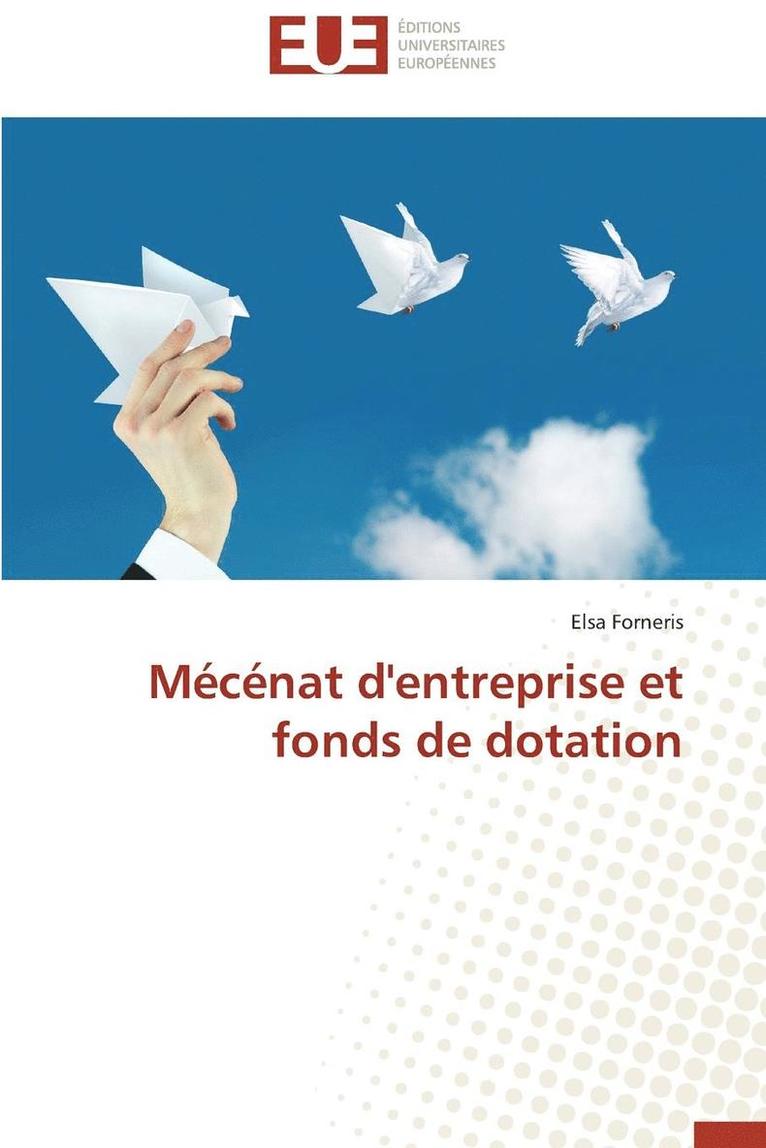 Forneris Elsa, Elsa Forneris - Mecenat D'Entreprise Et Fonds de Dotation, Häftad