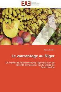 bokomslag Le Warrantage Au Niger