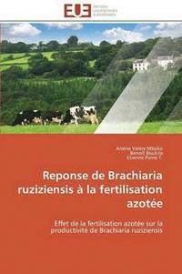 bokomslag Reponse de Brachiaria Ruziziensis   La Fertilisation Azot e