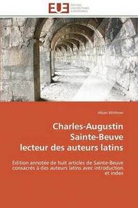 bokomslag Charles-Augustin Sainte-Beuve Lecteur Des Auteurs Latins