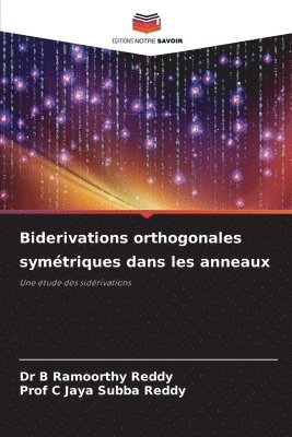 Biderivations orthogonales symétriques dans les anneaux