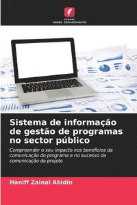 bokomslag Sistema de informação de gestão de programas no sector público